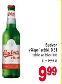 Qanto Budvar výčepní světlé nabídka