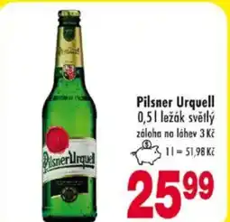Qanto Pilsner Urquell nabídka