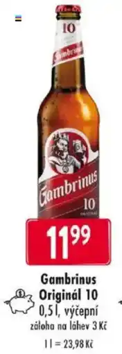 Qanto Gambrinus Originál 10 nabídka