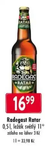 Qanto Radegast Ratar nabídka