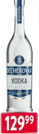 Qanto Becherovka Vodka nabídka