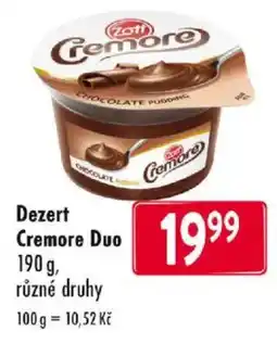 Qanto Zott Dezert Cremore Duo nabídka