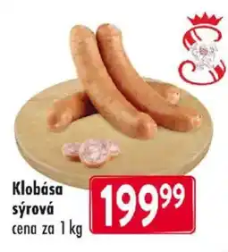 Qanto Klobása sýrová nabídka
