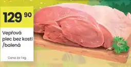 Kubík potraviny Vepřová plec bez kosti /balená nabídka