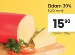 Kubík potraviny Eidam 30% Salámový nabídka
