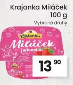 Kubík potraviny Krajanka Miláček nabídka