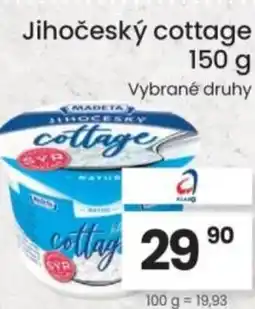 Kubík potraviny Jihočeský cottage nabídka