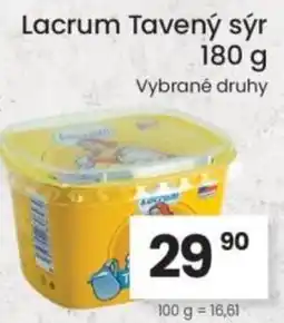 Kubík potraviny Lacrum Tavený sýr nabídka