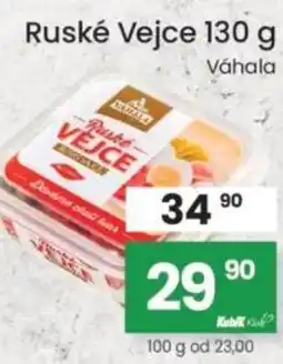 Kubík potraviny Váhala Ruské vejce nabídka