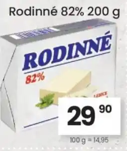 Kubík potraviny RODINNÉ 82% nabídka