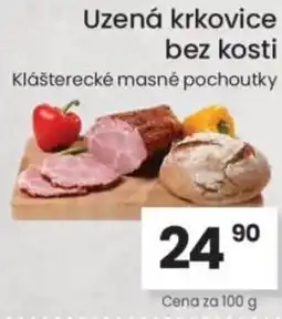 Kubík potraviny Uzená krkovice bez kosti nabídka
