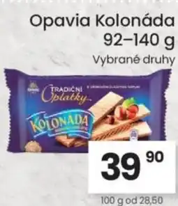Kubík potraviny Opavia Kolonáda nabídka