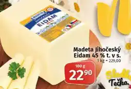 COOP TIP Madeta Jihočeský Eidam 45 % t. v s. nabídka