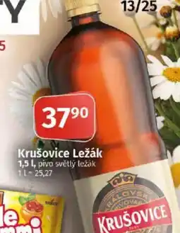 COOP TIP Krušovice Ležák nabídka
