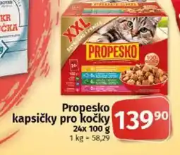 COOP TIP Propesko kapsičky pro kočky nabídka