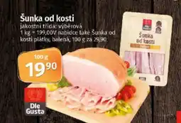 COOP TIP Šunka od kosti nabídka