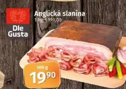 COOP TIP Anglická slanina nabídka