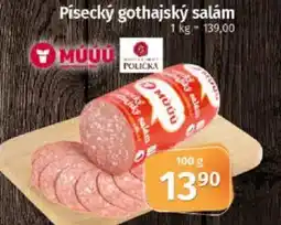 COOP TIP Písecký gothajský salám nabídka