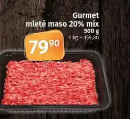 COOP TIP Gurmet mleté maso 20% mix nabídka