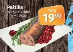 COOP TIP Paštika nabídka