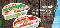 COOP TIP Zálesák smetanový sýr nabídka