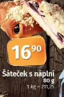 COOP TIP Šáteček s náplní nabídka