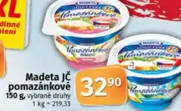 COOP TIP Madeta JČ pomazánkové nabídka