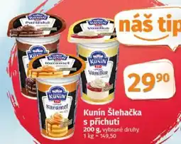 COOP TIP Kunín Šlehačka s příchutí nabídka