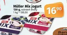 COOP TIP Müller Mix jogurt nabídka
