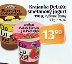 COOP TIP Krajanka DeLuxe smetanový jogurt nabídka