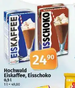 COOP TIP Hochwald Eiskaffee, Eisschoko nabídka