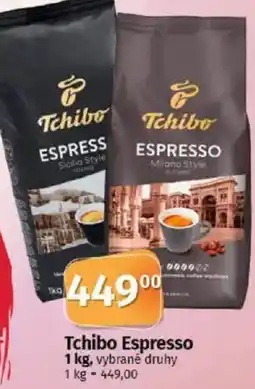 COOP TIP Tchibo Espresso nabídka