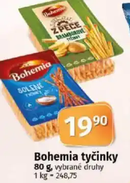 COOP TIP Bohemia tyčinky nabídka