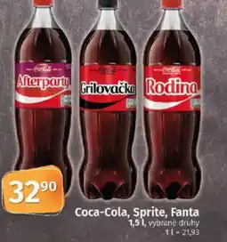 COOP TIP Coca-Cola, Sprite, Fanta nabídka