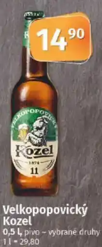 COOP TIP Velkopopovický Kozel nabídka