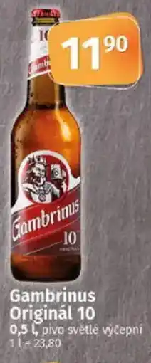 COOP TIP Gambrinus Originál 10 nabídka
