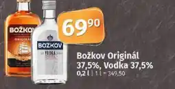 COOP TIP Božkov Originál 37.5%, Vodka 37.5% nabídka