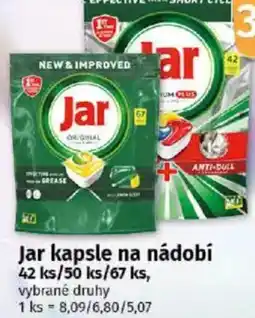 COOP TIP Jar kapsle na nádobí nabídka