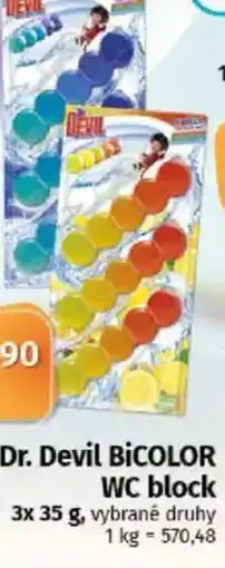 COOP TIP Dr. Devil BICOLOR WC block nabídka