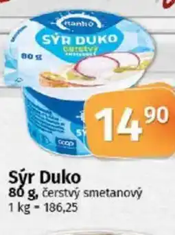 COOP TIP Ranko Sýr Duko nabídka