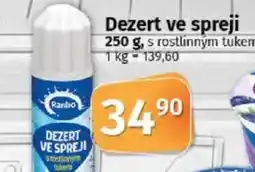COOP TIP Ranko Dezert ve spreji nabídka