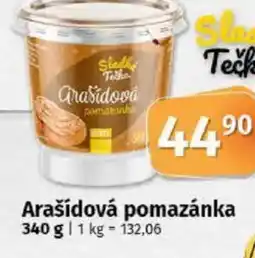COOP TIP Arašídová pomazánka nabídka