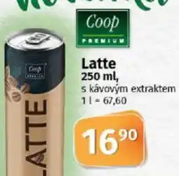 COOP TIP Coop Latte nabídka