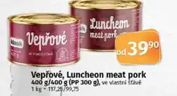 COOP TIP Vepřové, Luncheon meat pork nabídka