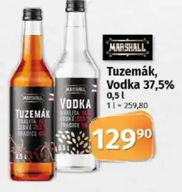 COOP TIP Tuzemák, Vodka 37,5% nabídka