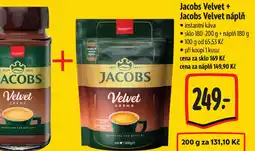 Albert Jacobs Velvet + Jacobs Velvet náplň nabídka