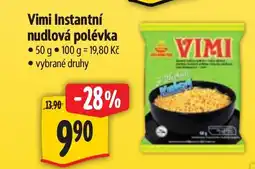 Albert Vimi Instantní nudlová polévka nabídka