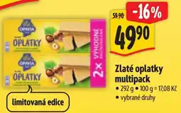 Albert Zlaté oplatky multipack nabídka