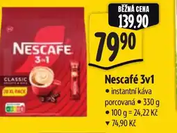 Albert Nescafé 3v1 nabídka