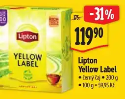Albert Lipton Yellow Label nabídka